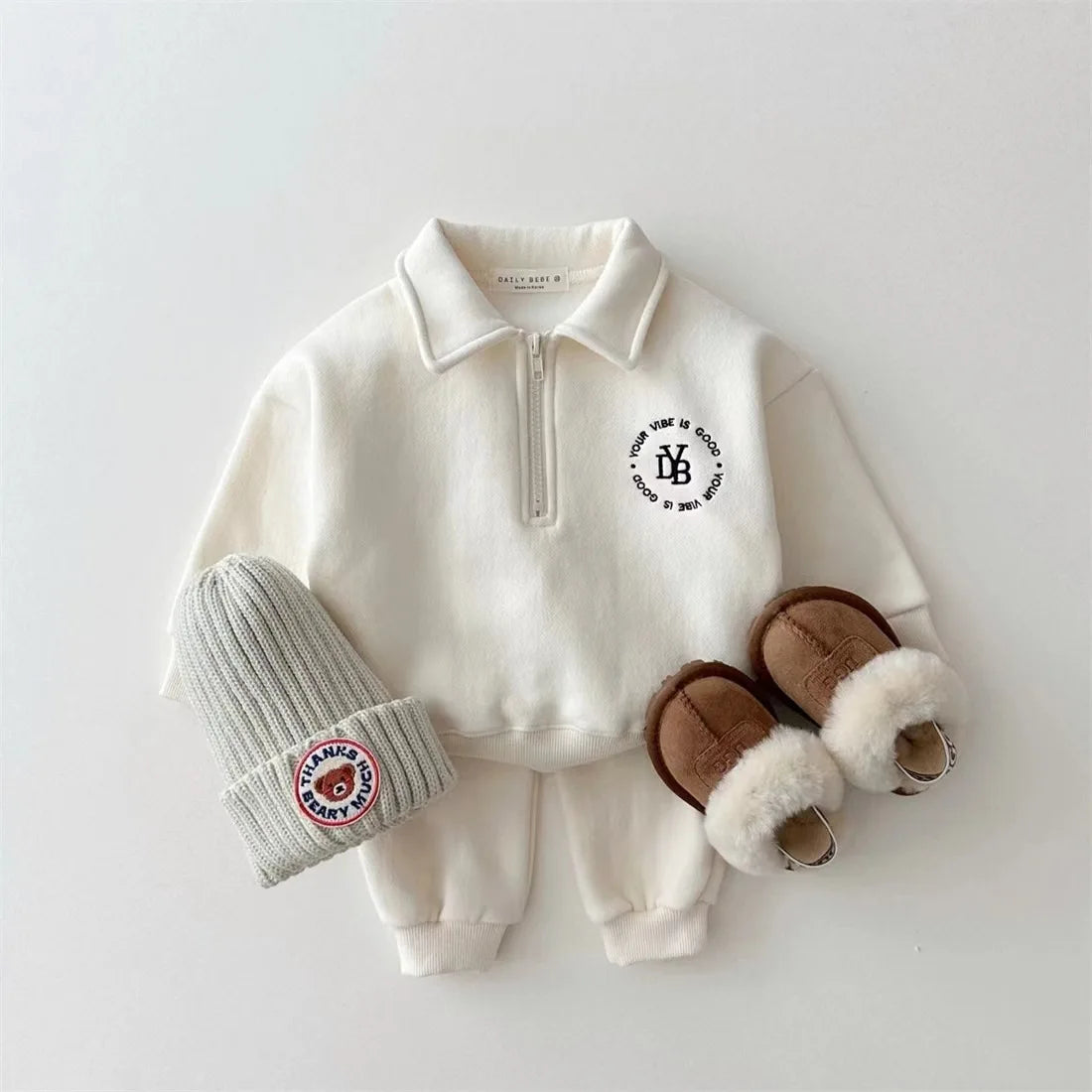 Baby Winter Set – Fleece Sweater & Broek