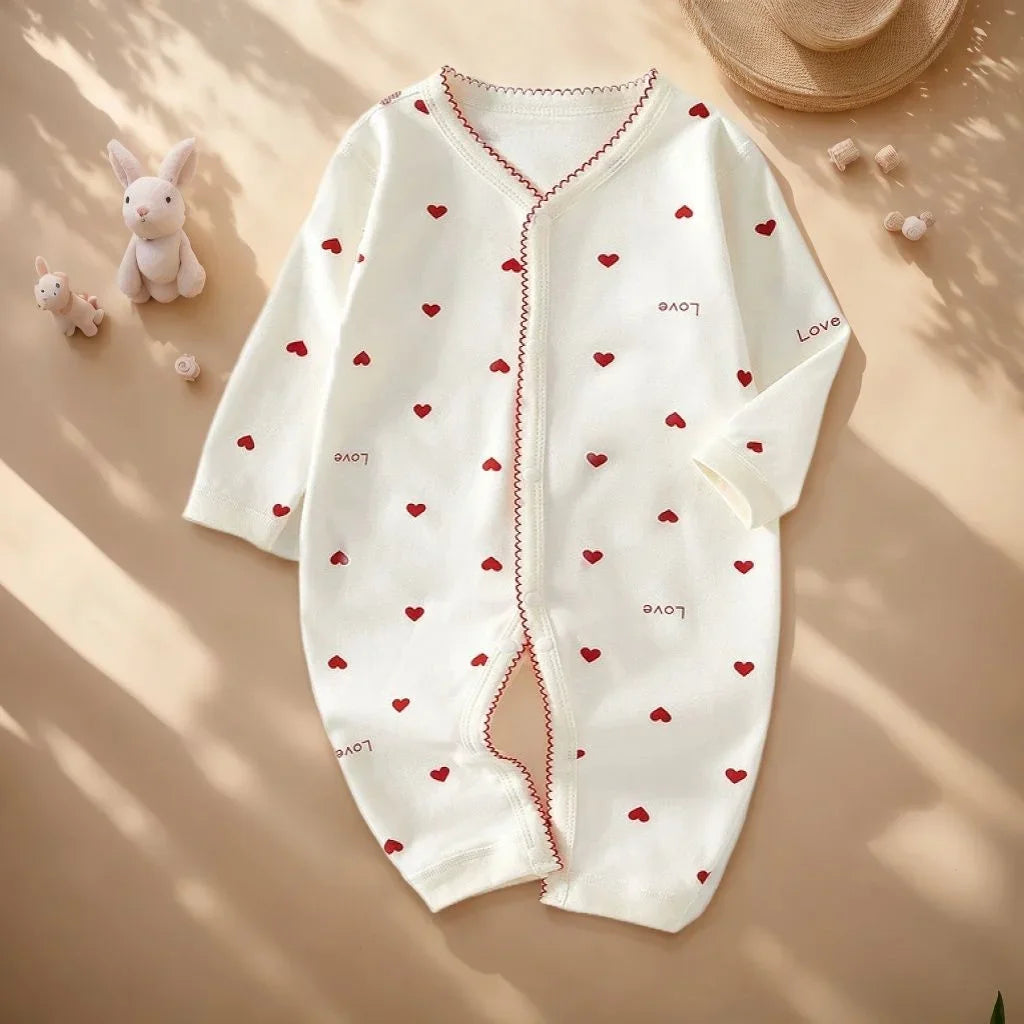 Baby Romper – Lange Mouwen | 100% Katoen
