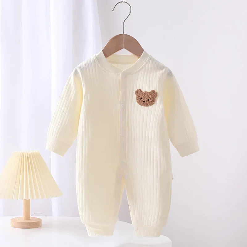 Baby Romper – Lange Mouwen | 100% Katoen