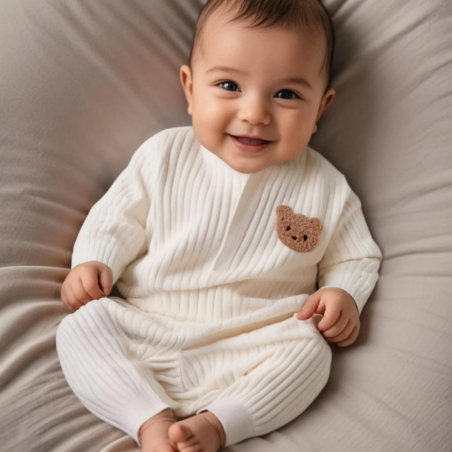 Baby Romper – Lange Mouwen | 100% Katoen