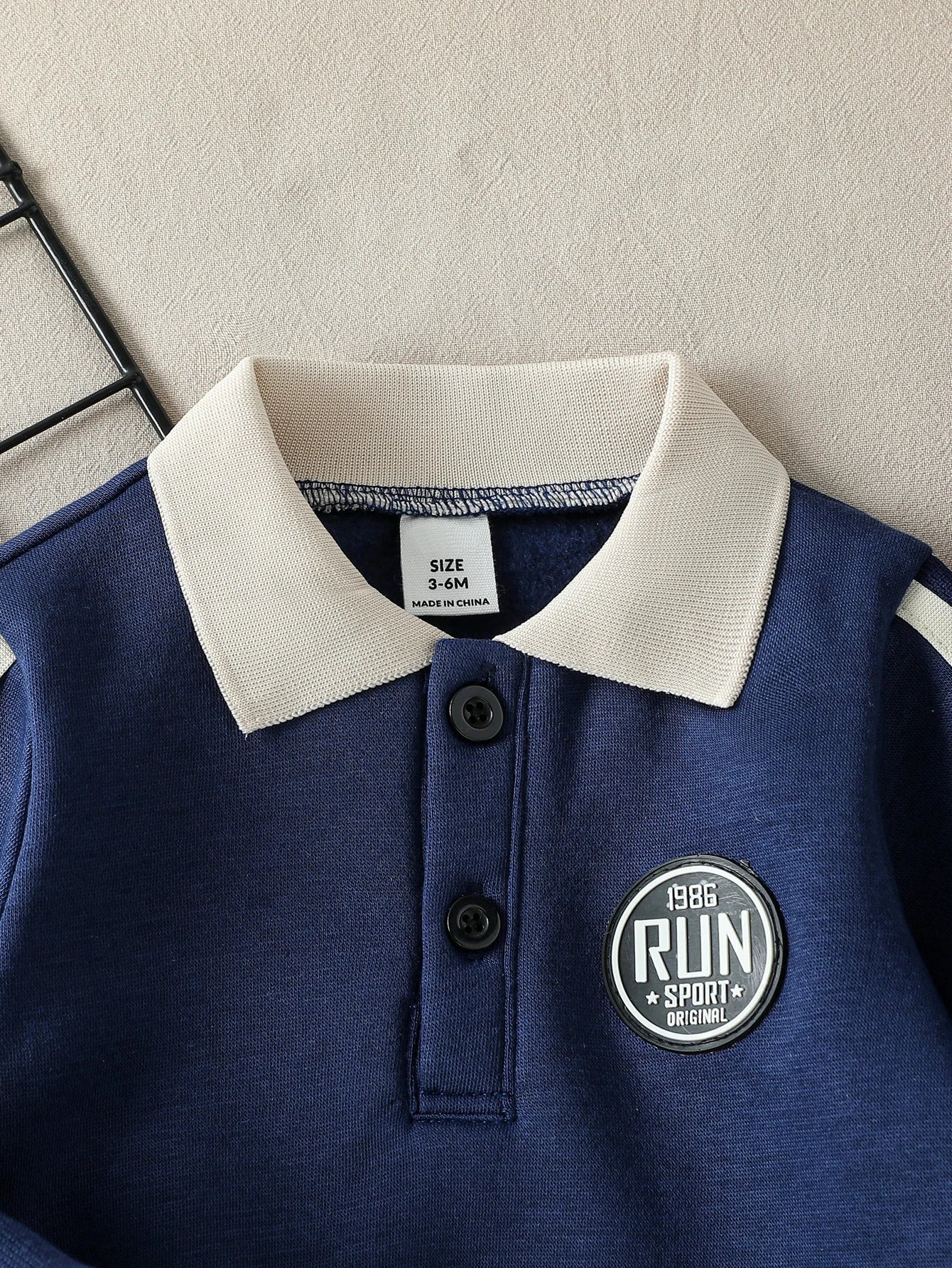 2-Delige Baby Jongens Sportset – Sweatshirt & Broek