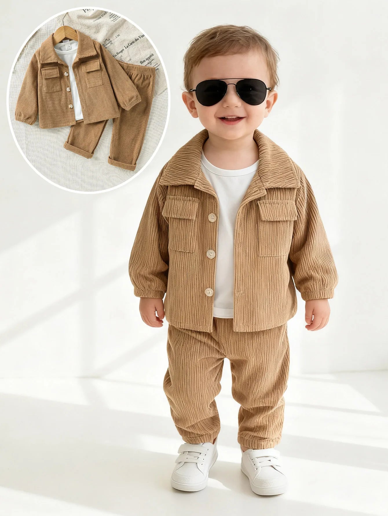 2-Delige Baby Jongens Set – Shirt & Broek