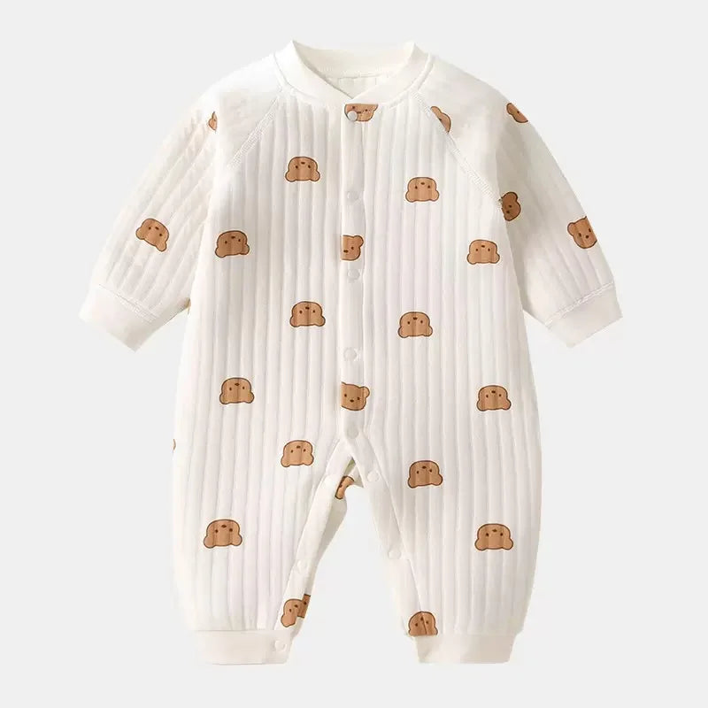 Baby Romper – Lange Mouwen | 100% Katoen