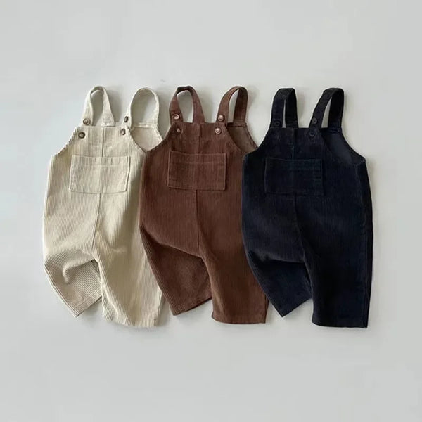 Corduroy Tuinbroek Romper – Alle Seizoenen