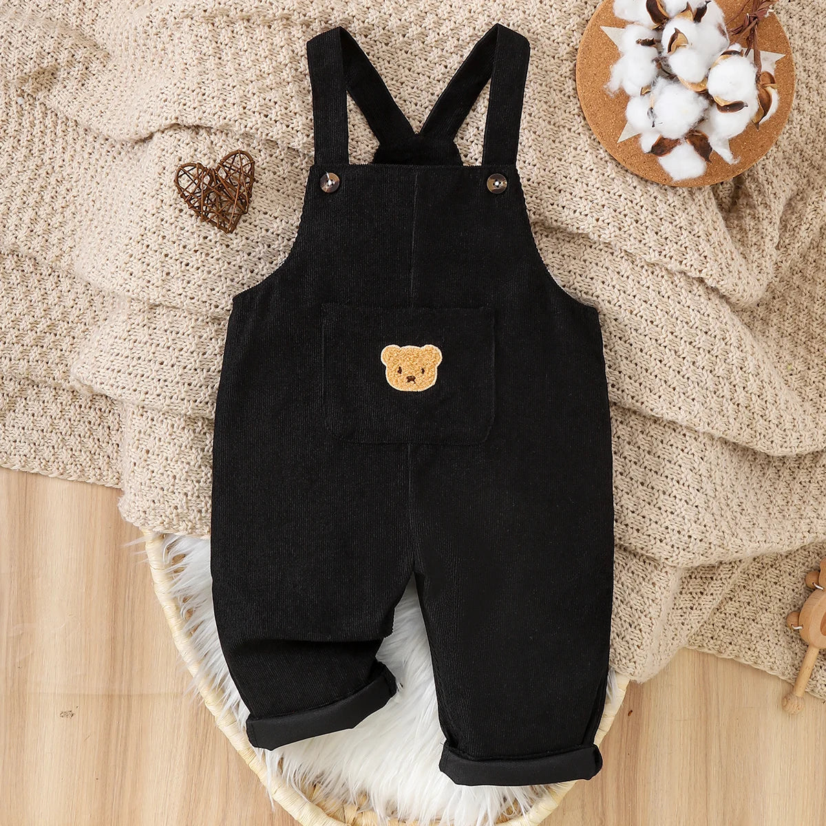 Warme Corduroy Baby Overall