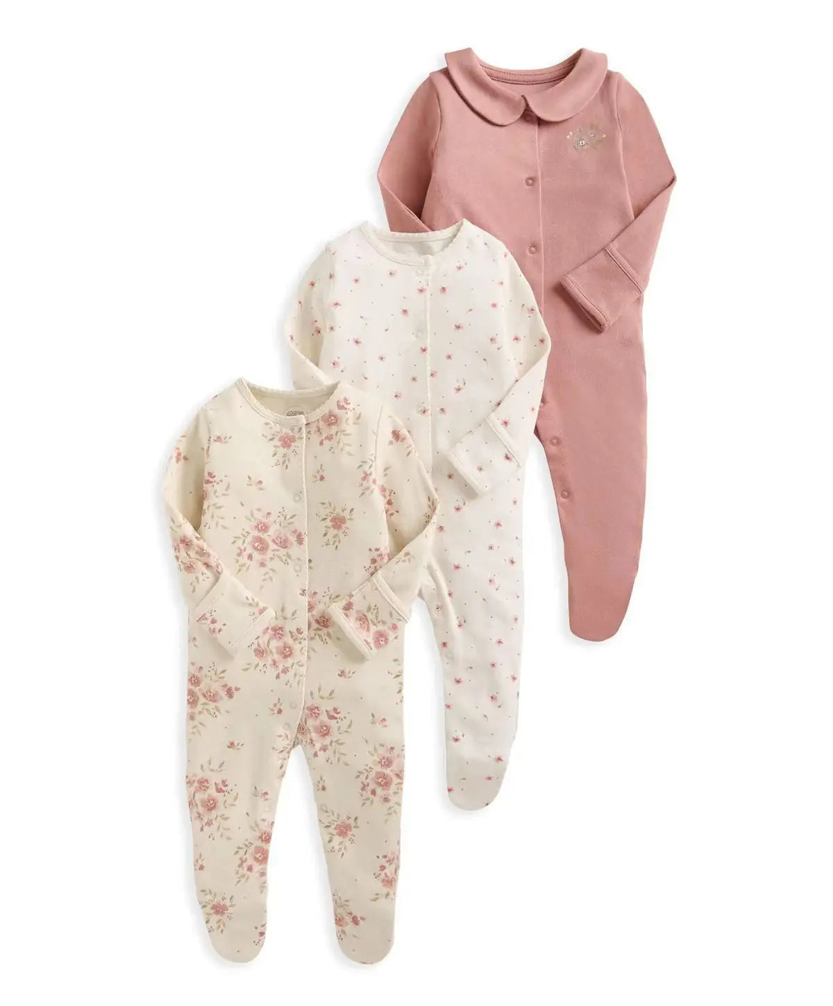 Baby Romper Set 3-pack – Cartoon Lange Mouw